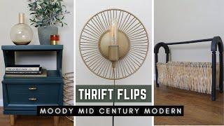 DIY THRIFT FLIP DECOR | Nightstand Furniture Flip, Wall Sconce, Coffee Book Rack | EASY FLIPS 2021