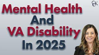 Common VA Mental Health Claims and What to Expect in 2025