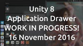 Unity 8 App Drawer (WORK IN PROGRESS!)