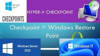 Microsoft Hyper V - Checkpoints | How to create Checkpoint in Hyper-V