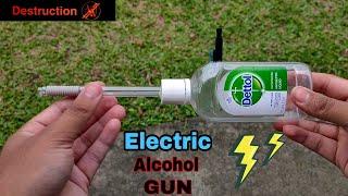 How to make a powerful ALCOHOL GUN at home.