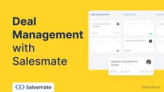 Deal Pipeline Management - Salesmate CRM