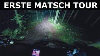 Die Jahreszeit geht wieder los - Nachmittags Tour im Matsch!