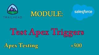 Test Apex Triggers|Apex Testing|Salesforce Answers