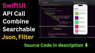 API Call & working with Json & Combine in SwiftUI - iOS Development