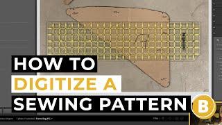 How to Digitize a Sewing Pattern