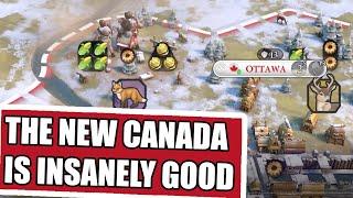 The New Canada is INSANELY GOOD - Civ 6 Canada