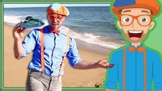 Blippi Jet Ski | Boats for Children | Educational Videos for Toddlers