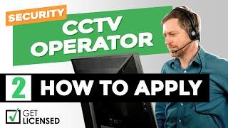 How To Apply for an SIA CCTV Operator Licence | Security Licence