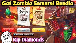 Free Fire New Zombie Samurai Event - Samurai Bundle Full Gameplay.