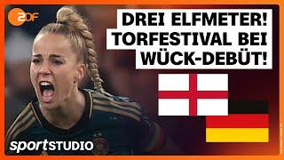 England – Deutschland Highlights | Frauen-Länderspiel | sportstudio