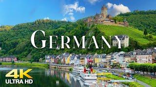 Germany 4K ULTRA HD Video • Beautiful Relaxing Country Scene of Ancient Castles - Relaxing Music