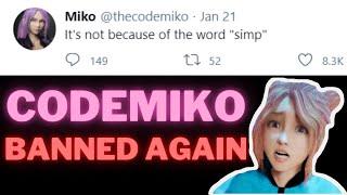 Why codemiko was banned for the THIRD TIME on Twitch