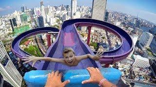 07 Most Dangerous Waterslides In The World In Hindi/Urdu . These water slides will make you cry.