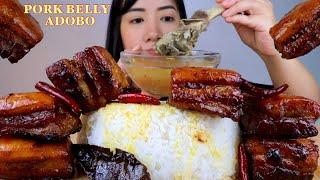 NAGMAMANTIKANG PULANG ADOBO NG BABOY MUKBANG! | PORK BELLY | MUKBANG PHILIPPINES