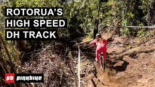 First Look At The 2025 Crankworx Rotorua DH Track with Louise Ferguson and Mille Johnset