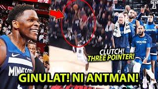 Grabe si "Anthony Edwards Ginulat ang houston rockets!" , Buzzer beater sa laban!