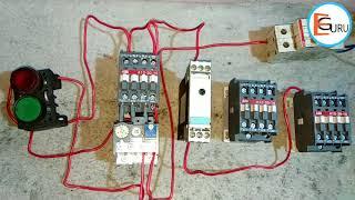 Star Delta Starter Control Circuit in Hindi - Electric Guru