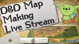 DnD Map Making Live Stream