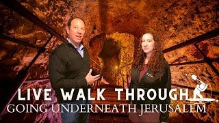A Journey Underneath Jerusalem from the City of David Down to the Gihon Spring