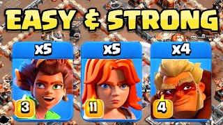 BEST ATTACK IN CWL TH16 ATTACK STRATEGIES EASY AND STRONG ~ UNSTOPPABLE ARMY ~ CLASH OF CLANS