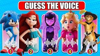 Guess The Character By Their Voice Quiz | Teenage Kraken, Puss in boots, Super Mario Bros