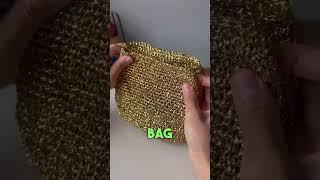 How To Make A Gold Bag With Sensy Metallic Twisted