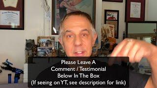 Leave a Testimonial for George and his Internet Marketing Services