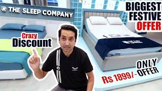 The Sleep Company Biggest Festive Sale | Lowest Prices ever on SmartGRID Mattress 2024