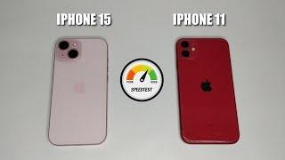 iPhone 15 Vs iPhone 11 I SPEED TEST