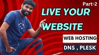 Put your website Online | Webhosting , DNS , GoDaddy ,Plesk