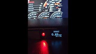 Subaru OLED CLOCK gauge (показометры в штатное место Субару)