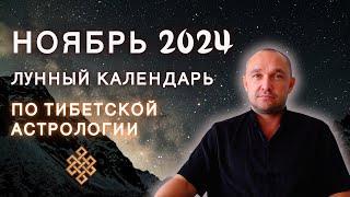 ЛУННЫЙ КАЛЕНДАРЬ НОЯБРЬ 2024 | Календарь Стрижек | ЗУХРАЙ