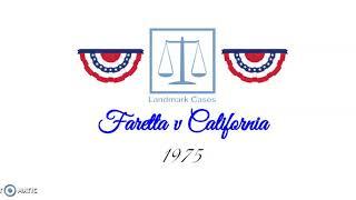 Faretta v California (1975)