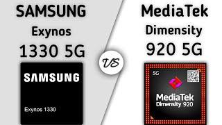 Exynos 1330 vs Dimensity 920 – what's better ? | Test & Benchmark ?