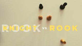 Rook and Knight vs Rook Endgame