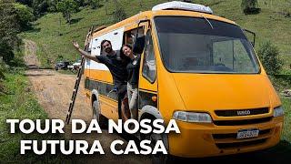 TOUR DO NOSSO QUASE MOTORHOME FEITO POR NÓS!