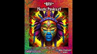 Afro Tech / Tribal Tech-House Mix 2024 / Brian Cruse - Live @ B-Day Pool Party / BRN Podcast 007.