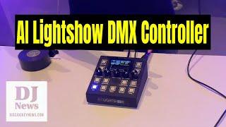 AI Lightshow DMX Controller With No Programming Needed For Professional DJ Light Show
