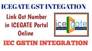 GST Integration On ICEGATE Portal  | Link GST with ICEGATE Portal Online | IMPORT-EXPORT | AD CODE