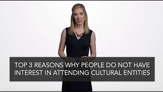 Top 3 Reasons Why People Do Not Have Interest In Attending Cultural Entities (DATA)