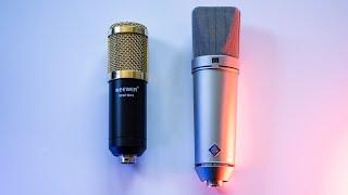 Best Vocal Microphones | Neumann U87 Ai vs Neewer NW-800