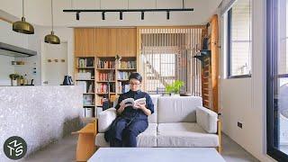 NEVER TOO SMALL: Japanese Inspired Tranquil Apartment, Taiwan 33sqm/355sqft