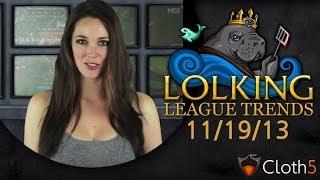 LolKing's League Trends 11/19/2013