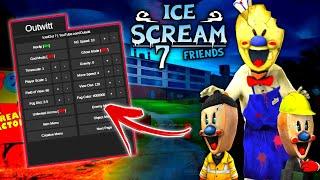 Ice Scream 7 - Discovering NEW SECRETS with OUTWITT MOD 