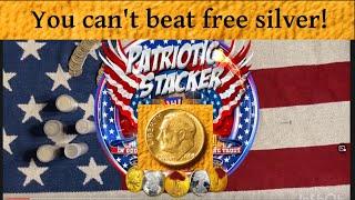 Silver Win from Patriotic Stacker