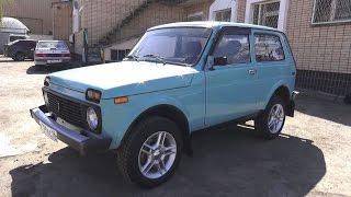 2000 VAZ-21213 LADA NIVA 4x4. Start Up, Engine, and In Depth Tour.