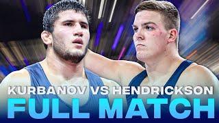 Wyatt HENDRICKSON (USA) vs. Abdulla KURBANOV (AIN) | U23 WORLD CHAMPIONSHIPS 2023 | Qualifications