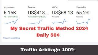 AdSense and Adx Traffic Arbitrage Secret Method 2024 | AdSense loading 2024