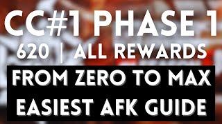 CC#1 Phase 1 From Zero To Max Easiest AFK Guide with Day 1 620 AFK Included!【 Arknights】